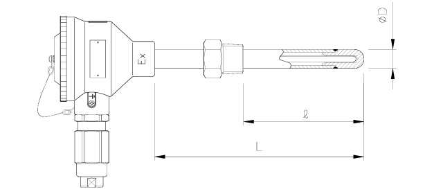耐圧防爆型温度センサー【汎用型】のサムネイル画像